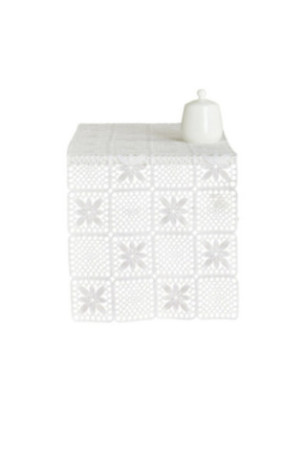 Chemin de Table En Dentelle - Lapua - White