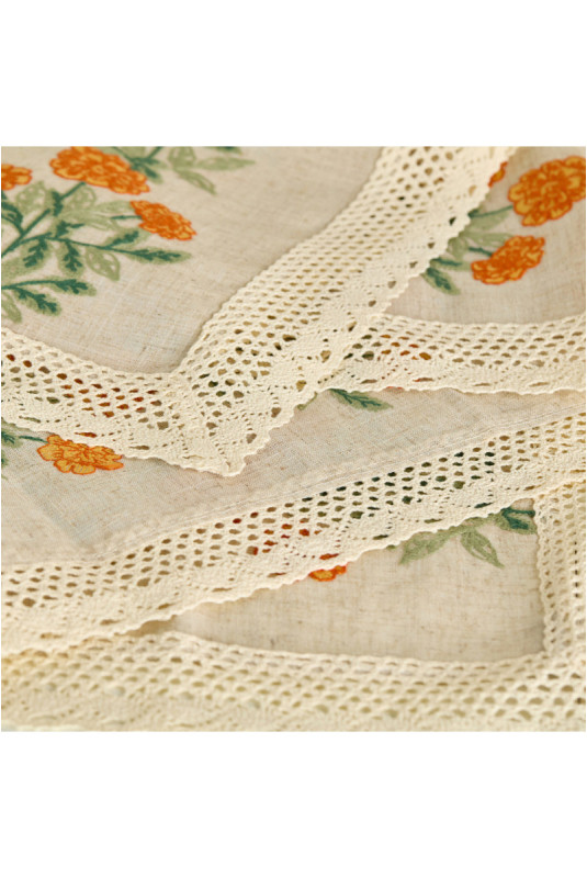 Chemin de Table Brodé - Alta - Beige