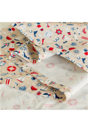 Chemin de Table Imprimé - Pelora - Beige