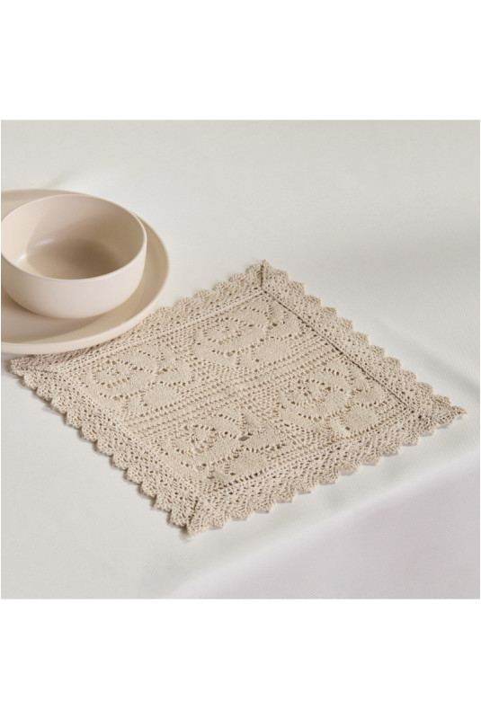 Napperon - Folk2 - Beige