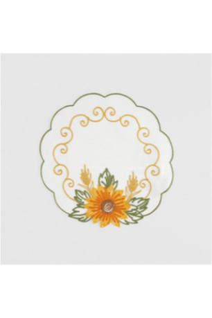 Napperon - Solros - Orange