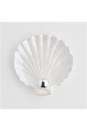 Assiette Décorative - Pearlinos - White