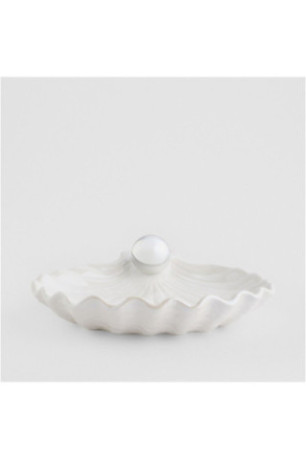 Assiette Décorative - Pearlinos - White