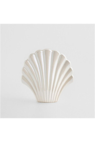 Vase - Seashell - White