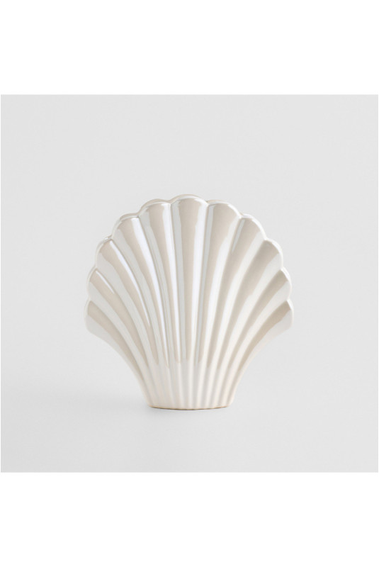 Vase - Seashell - White