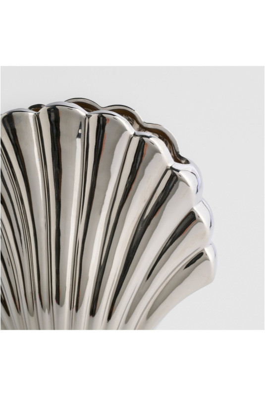 Vase - Seashell - Silver