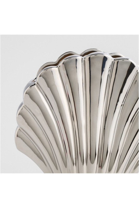 Vase - Seashell - Silver