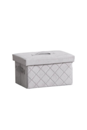 Boîte Avec Couvercle - Diamante - Grey