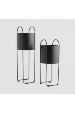 Pot de Fleur - Zenara - Black