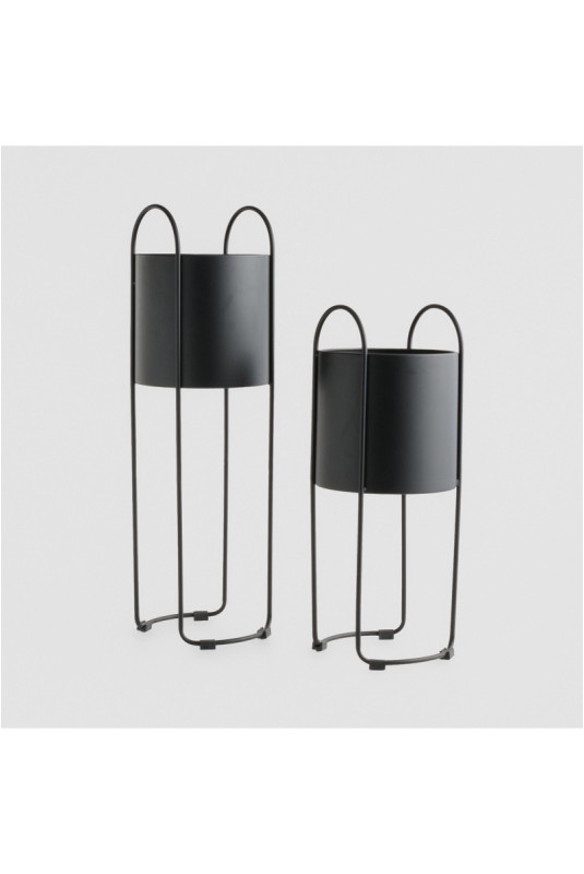 Pot de Fleur - Zenara - Black