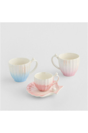 Tasse Avec Sous-Tasse - Pearli - Pink
