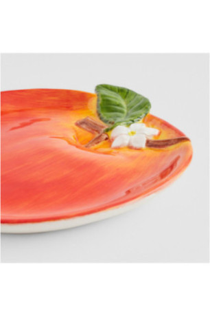 Assiette Décorative - Applisse - Red