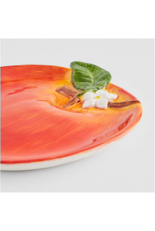 Assiette Décorative - Applisse - Red