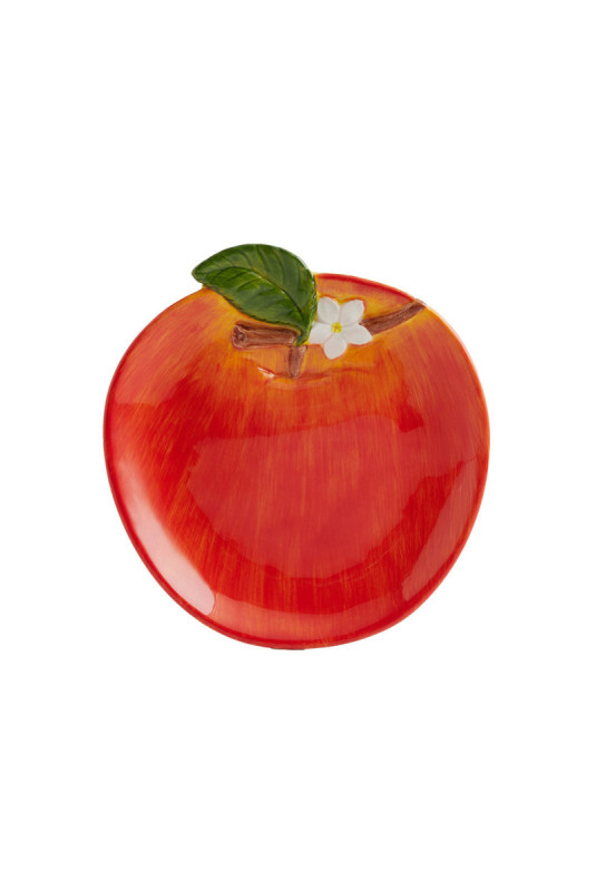Assiette Décorative - Applisse - Red