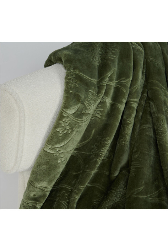 Couverture Uni Gabarit - Talietta - Green