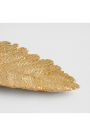 Assiette Décorative - Taviso - Gold