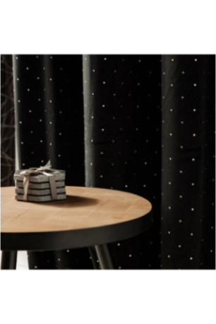 Rideau En Velours - Palazio - Black - 140x250cm