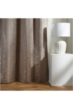 Rideau Jacquard - Redena - Beige - 140x250cm