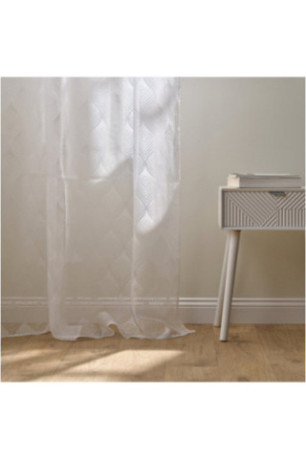Rideau Transparent - Danno - White - 140x250cm