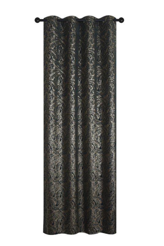 Rideau En Velours - Foglare - Dark Green - 140x280cm