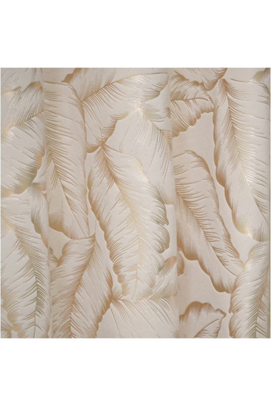 Rideau En Velours - Foglare - Beige - 140x280cm