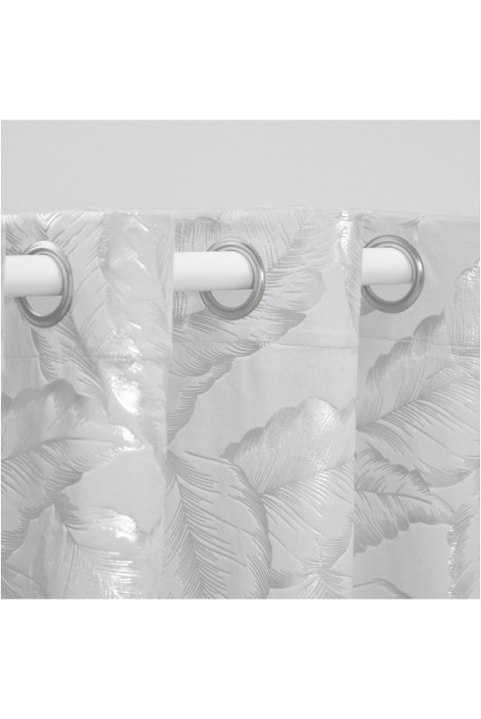 Rideau En Velours - Foglare - Grey - 140x280cm