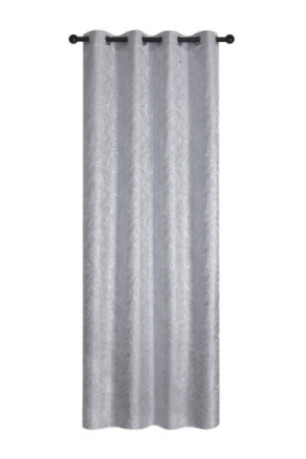 Rideau En Velours - Foglare - Grey - 140x280cm