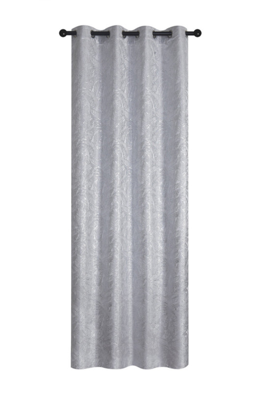 Rideau En Velours - Foglare - Grey - 140x280cm