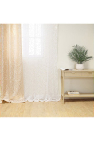 Rideau Transparent - Cassia - White - 140x280cm