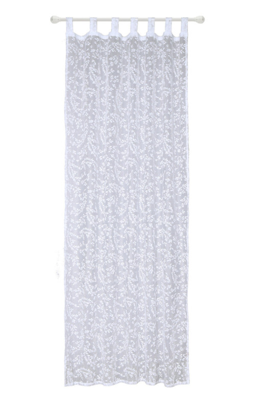 Rideau Transparent - Cassia - White - 140x280cm
