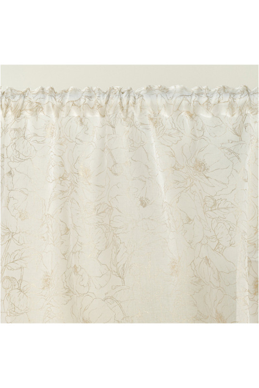 Rideau Transparent - Casinosis - Gold - 140x250cm
