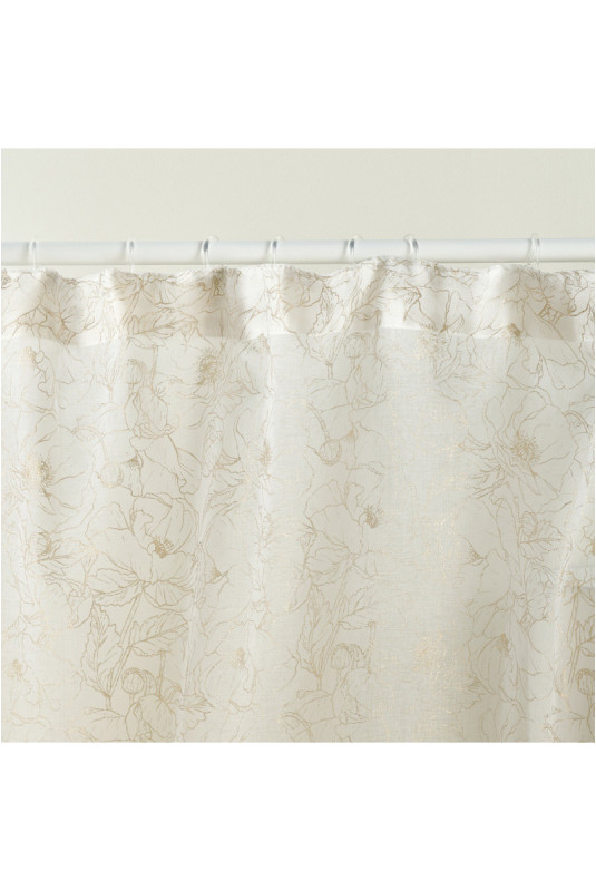 Rideau Transparent - Casinosis - Gold - 140x250cm