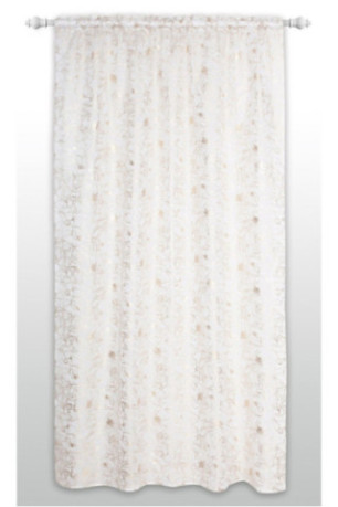 Rideau Transparent - Casinosis - Gold - 140x250cm