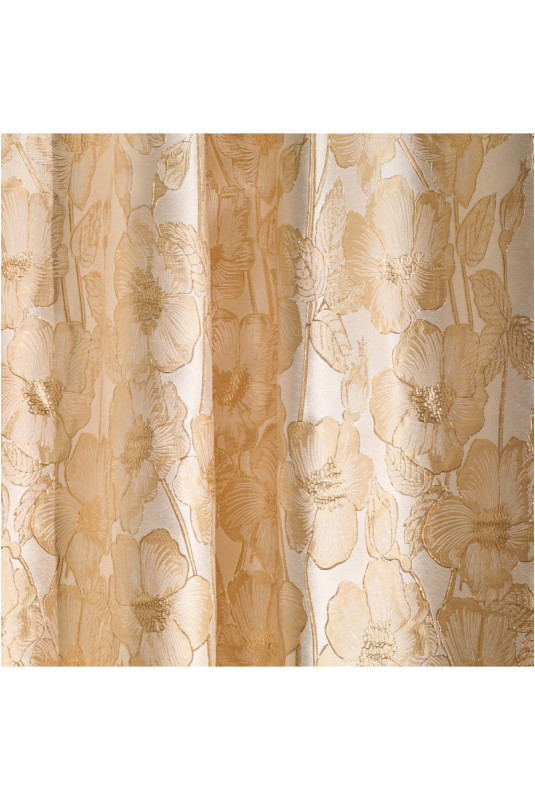 Rideau Jacquard - Makowka - Ecru - 140x250cm