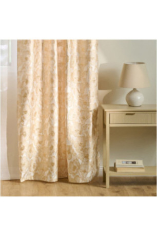 Rideau Jacquard - Makowka - Ecru - 140x250cm