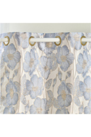 Rideau Jacquard - Makowka - Blue - 140x250cm