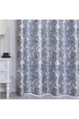 Rideau Jacquard - Makowka - Blue - 140x250cm
