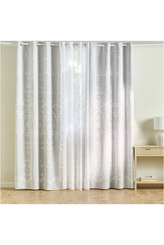 Rideau Occultant - Ariela - Grey - 140x250cm