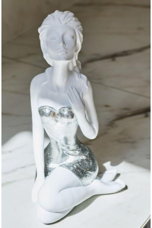Figurine - Dahlia - Silver
