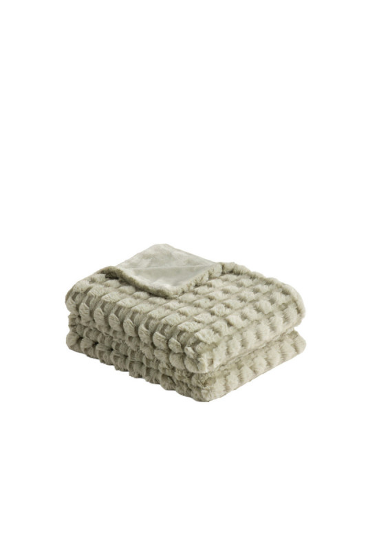 Couverture En Fourrure Unie - Papetteria - Sage
