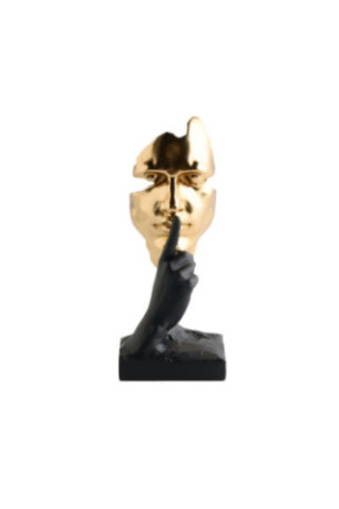 Figurine - Silence - Gold