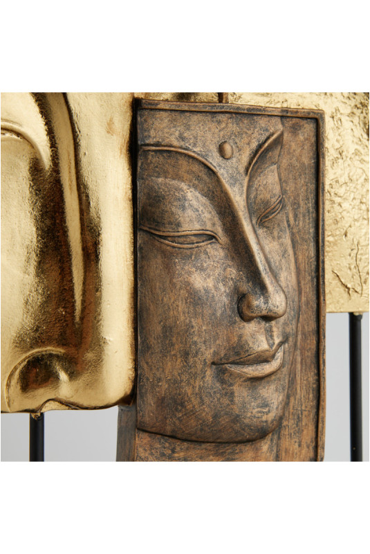 Figurine - Threefaces - Gold