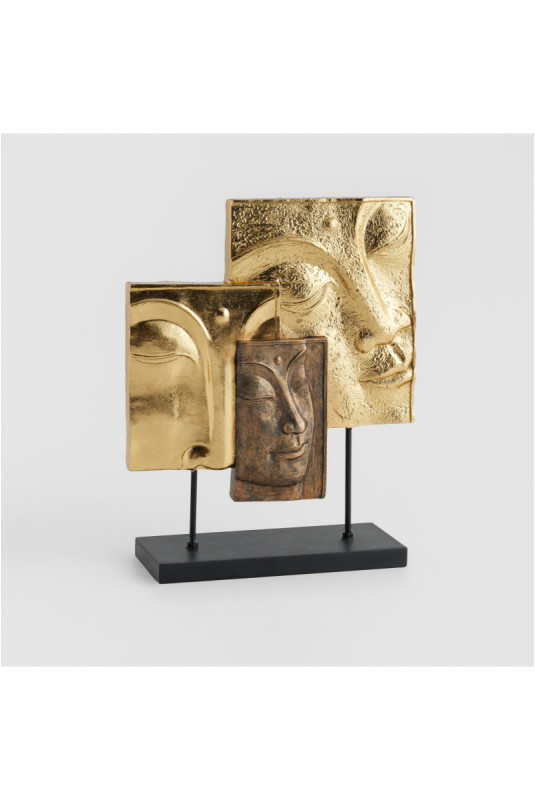 Figurine - Threefaces - Gold