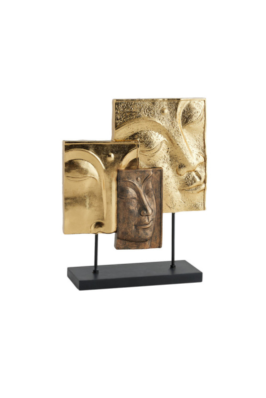 Figurine - Threefaces - Gold