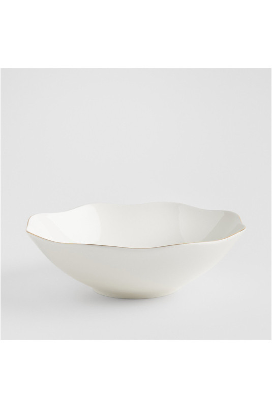 Bol de Service - Wave - White