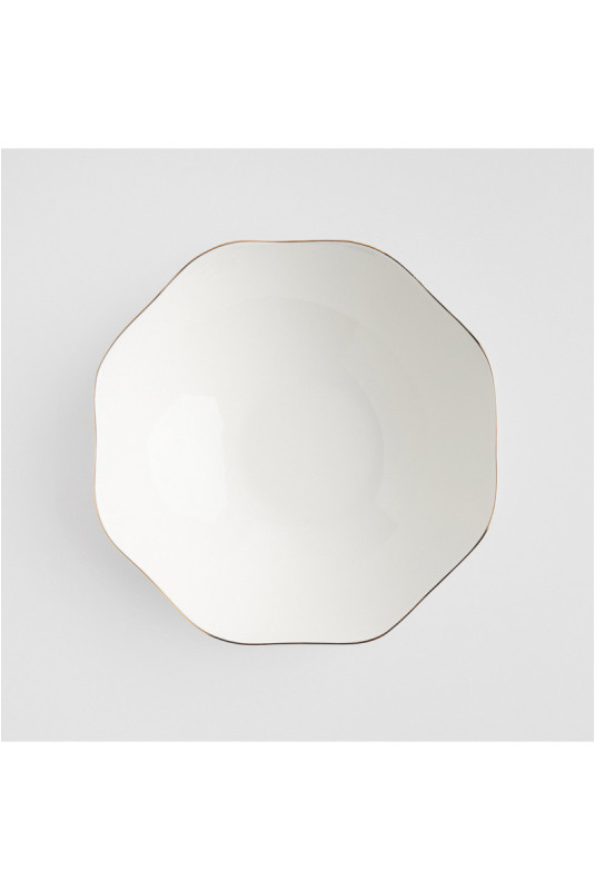 Bol de Service - Wave - White