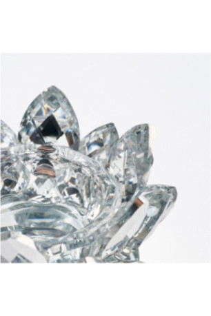 Porte-Bougie - Cristal Shine Small - Silver