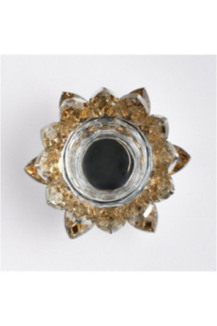 Porte-Bougie - Cristal Shine Small - Gold