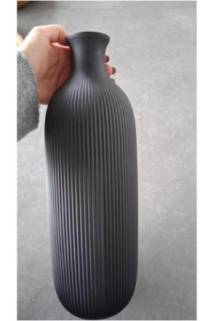 Vase - Veerio Wazon Black - Black