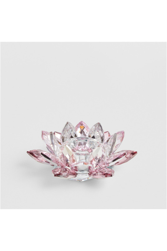 Porte-Bougie - Cristal Shine - Light Pink